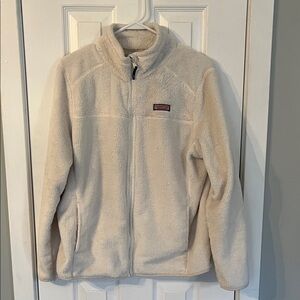 Vineyard Vines Cream Teddy Jacket